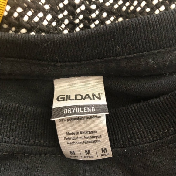 Gildan Back to the Future T-Shirt Black Cotton Size Medium - Picture 10 of 10